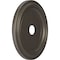 Ekena Millwork PVC Medallion (Canopies up to 13 1/2"), 22"OD x 3 1/2"ID x 1 1/2"P, Metallic Weathered Steel CMP22TRDST - alternate 5